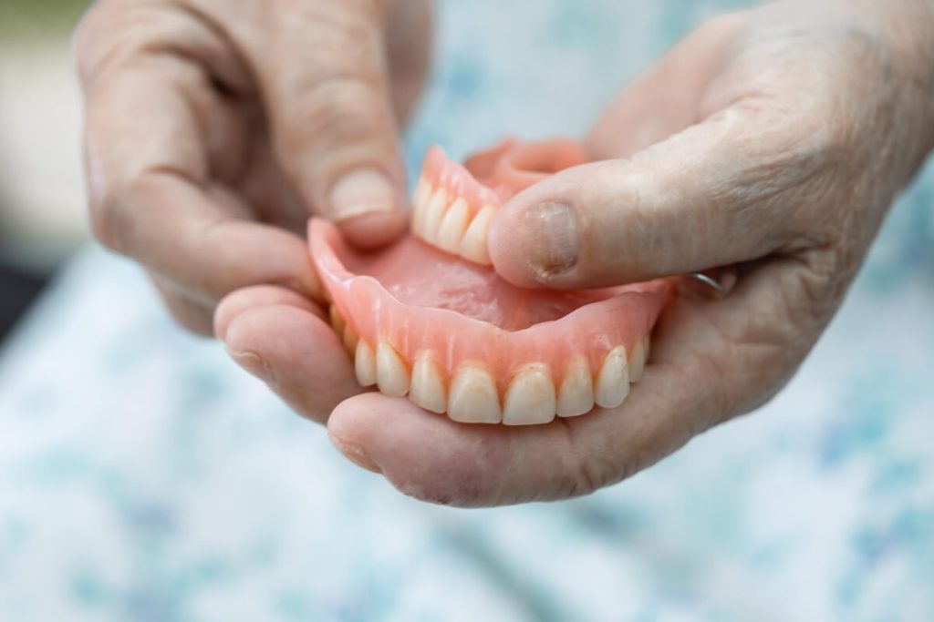 broken dentures